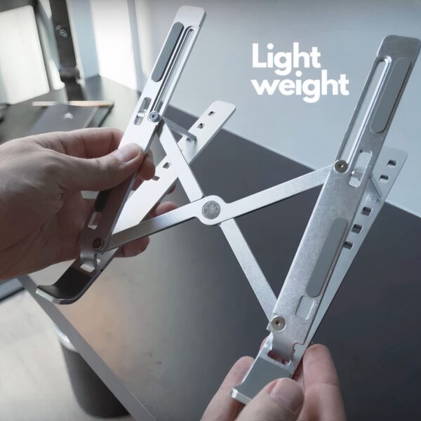 Aluminium Laptop Stand - Image 7