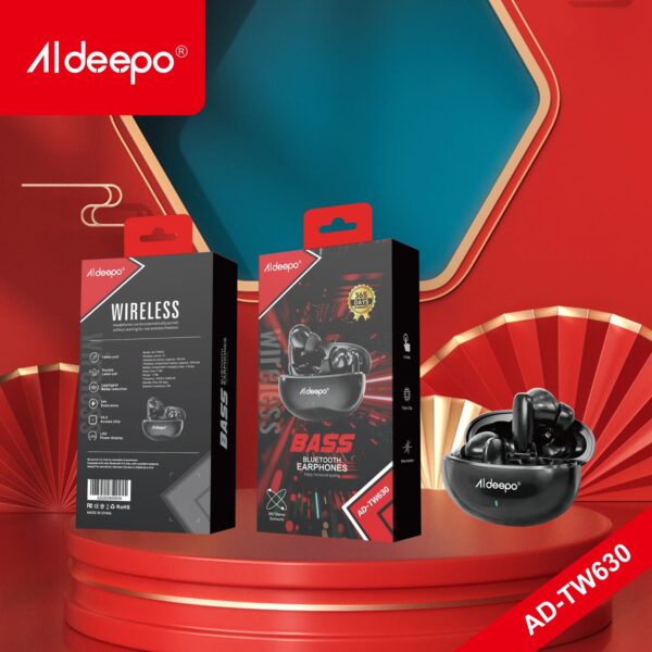 Aldeepo Bluetooth Headsets Wireless Pods TWS 630