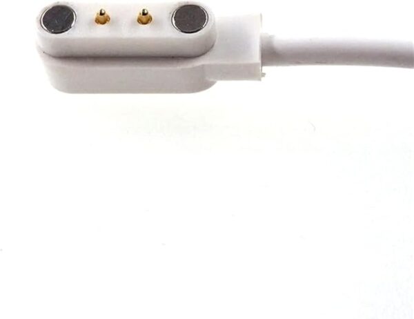 ARSMI 3 Pack Charging Cable Magnetic Pogo Pin Male 2-Pin 4.0mm Nick-Adapter USB A Male 60cm Length Magnet Charge Power Cable - Image 2