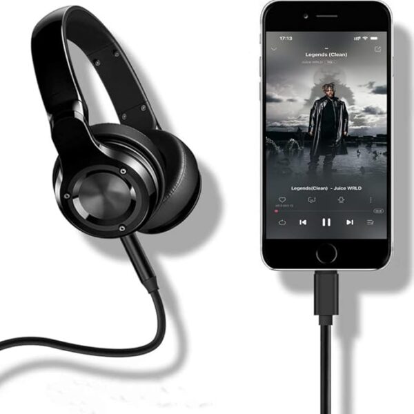 X-Scoot Lightning To AUX Adapter Cable For All IPhone Phones - 1 Meter. - Image 2