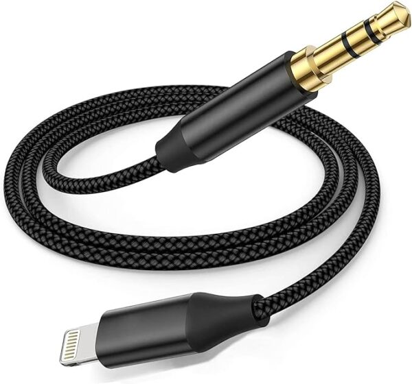 X-Scoot Lightning To AUX Adapter Cable For All IPhone Phones - 1 Meter. - Image 4