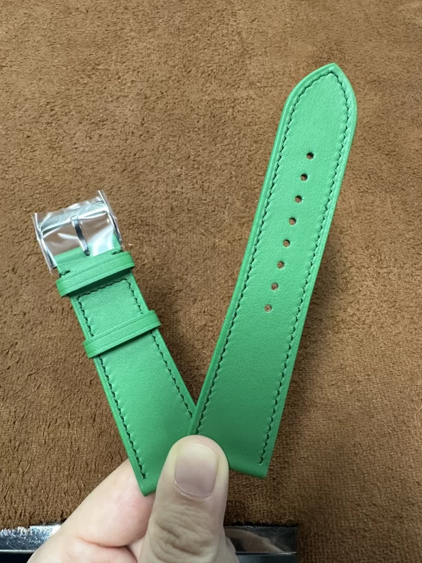 Toff London Ladies Leather Watch Strap, Quick Release with Silver Metal Buckle, Band Width 20mm, TLSS-14 - Image 10