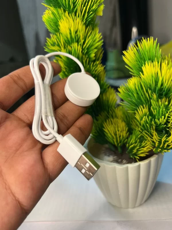 White Fast Magnetic wireless charger