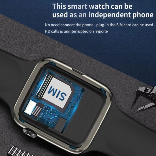 K10 Smart Watch with Sim and Memory Support, Calling Function , Mobile Connection - Image 5