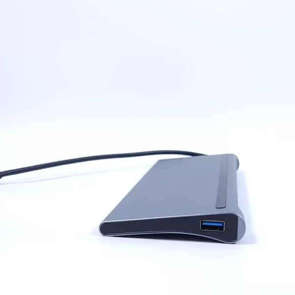 11 Port Dual 4K HDMI HUB USB C HDTV VGA RJ45 SD/TF For Macbook Dell IPad HP - Image 3