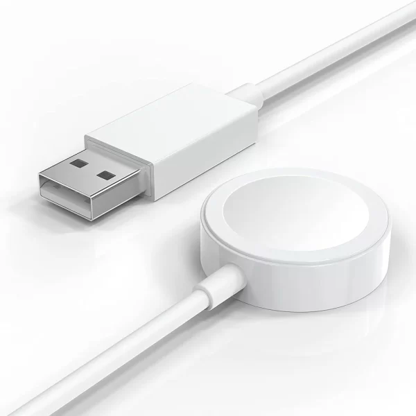 White Fast Magnetic wireless charger - Image 2