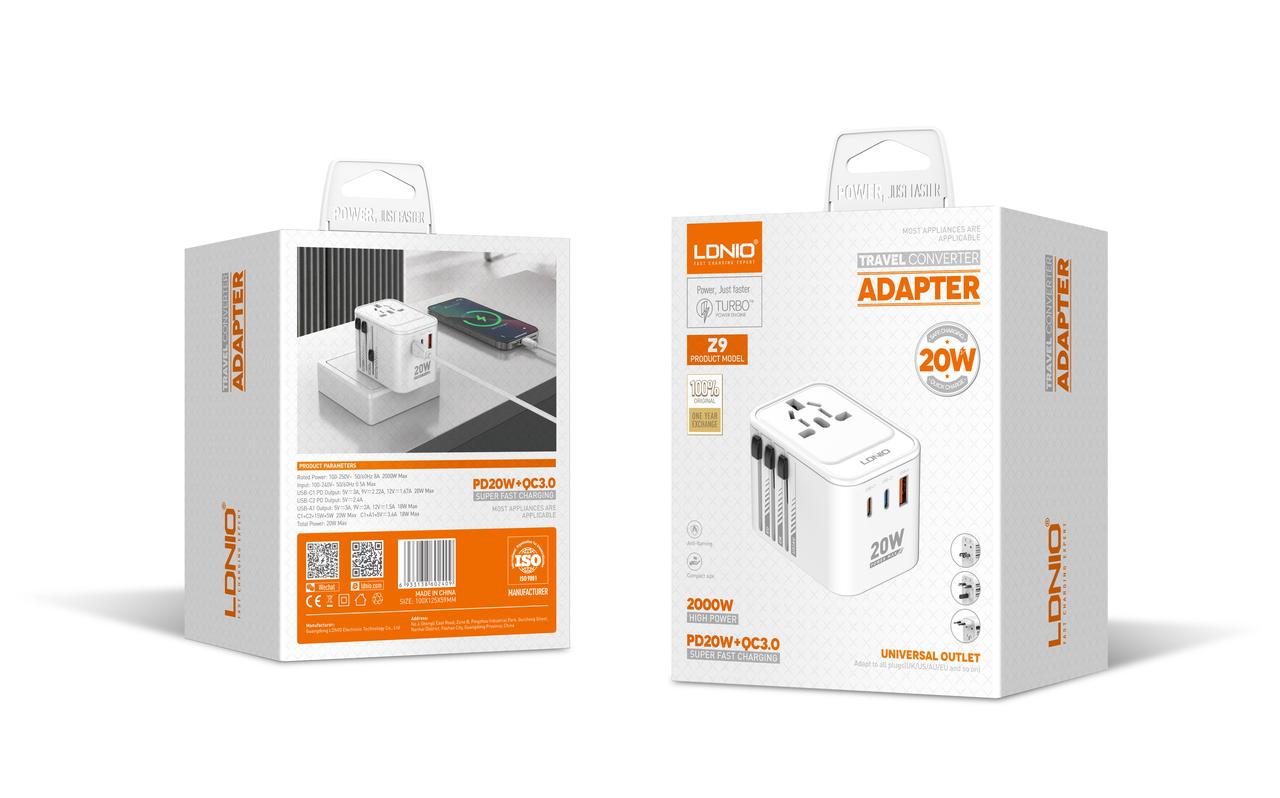 LDNIO Travel Adapter