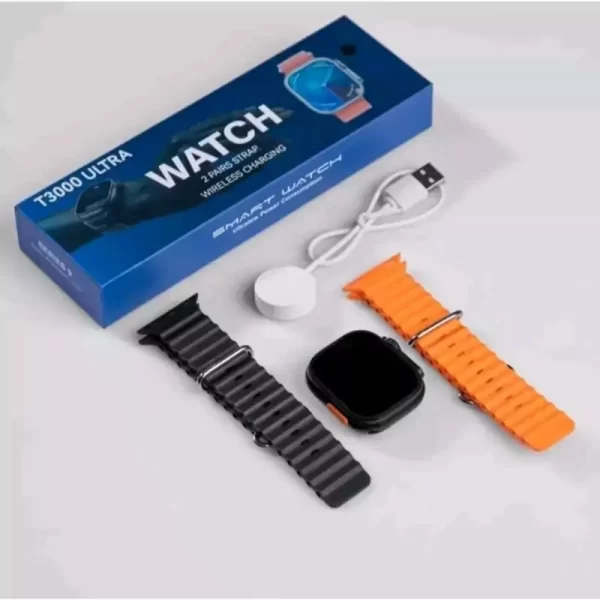 Smartwatch T3000 Ultra avec 2 Bracelets - Image 3